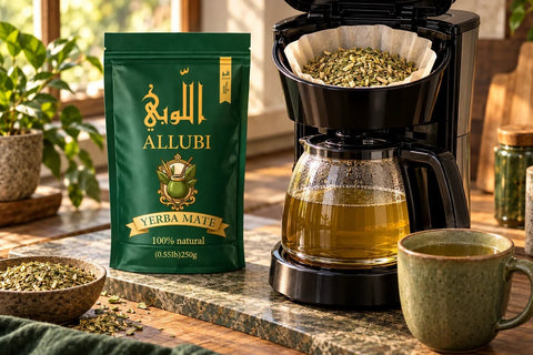 How to Make Yerba Mate in a Coffee Maker - ALLUBI YERBA MATE LLC