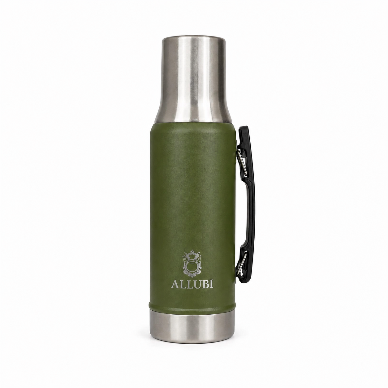 ALLUBI Yerba Mate Set – 1L Thermos, Mate Cup with Bombilla & 250g Yerba Mate