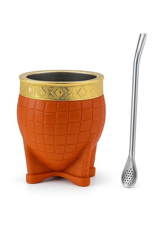 Terracotta and Gold