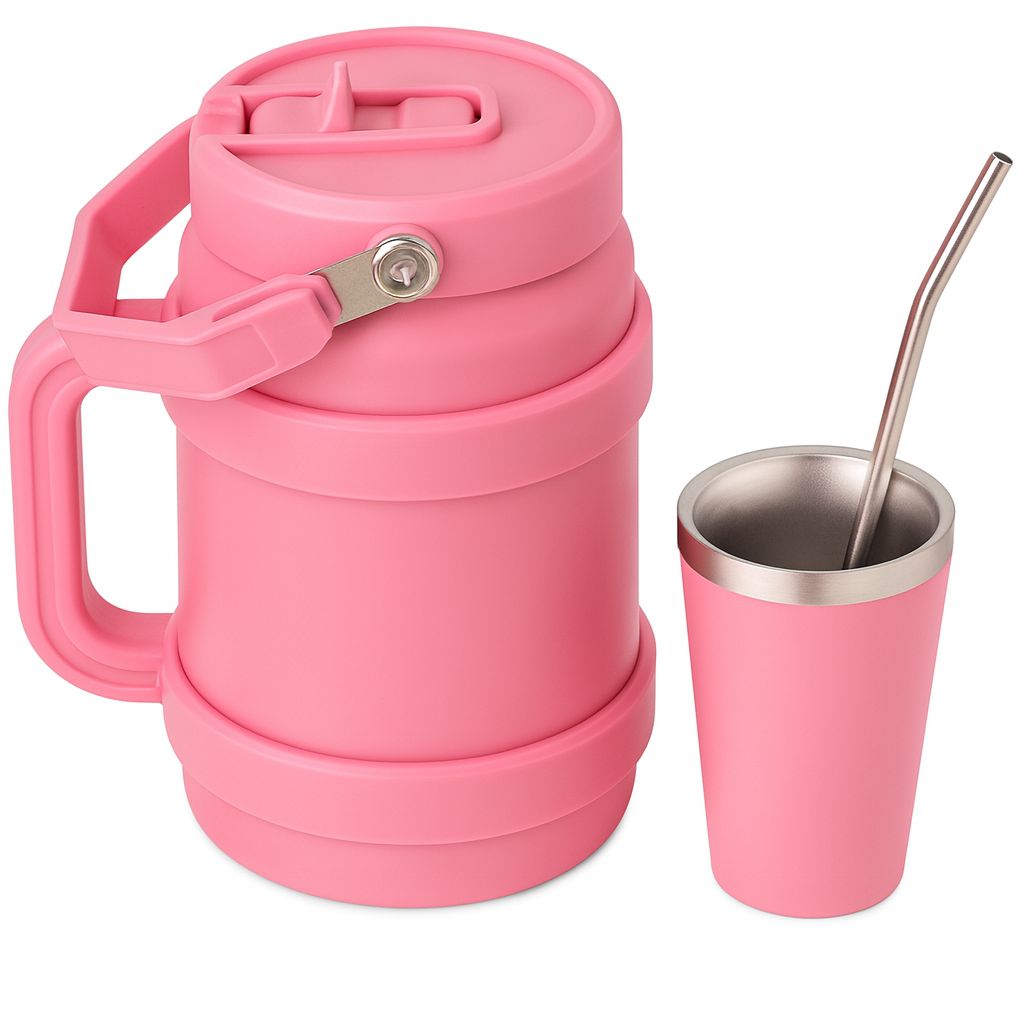 Thermal Mate Set –1.5L Jug + Cup + Bombilla