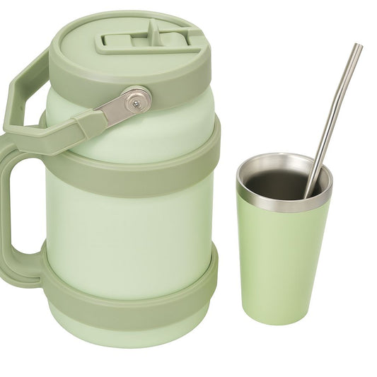 Thermal Mate Set – 1.2L Jug + Cup + Bombilla
