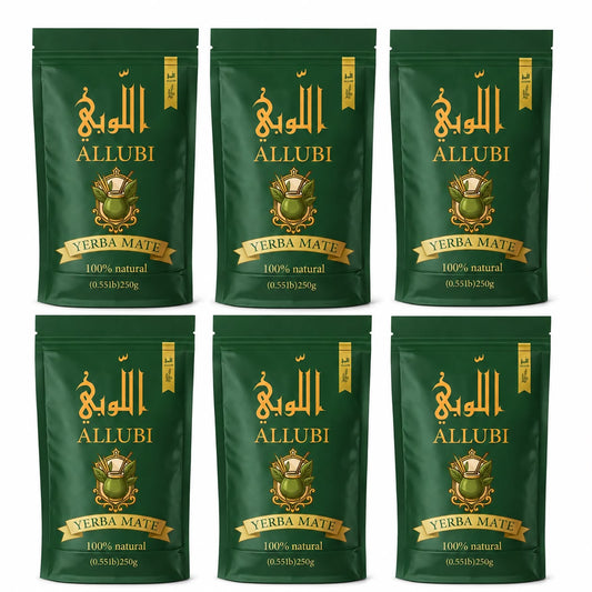 ALLUBI Global Pioneers 🌍 – 6 Bags × 250g (3.3 lb)
