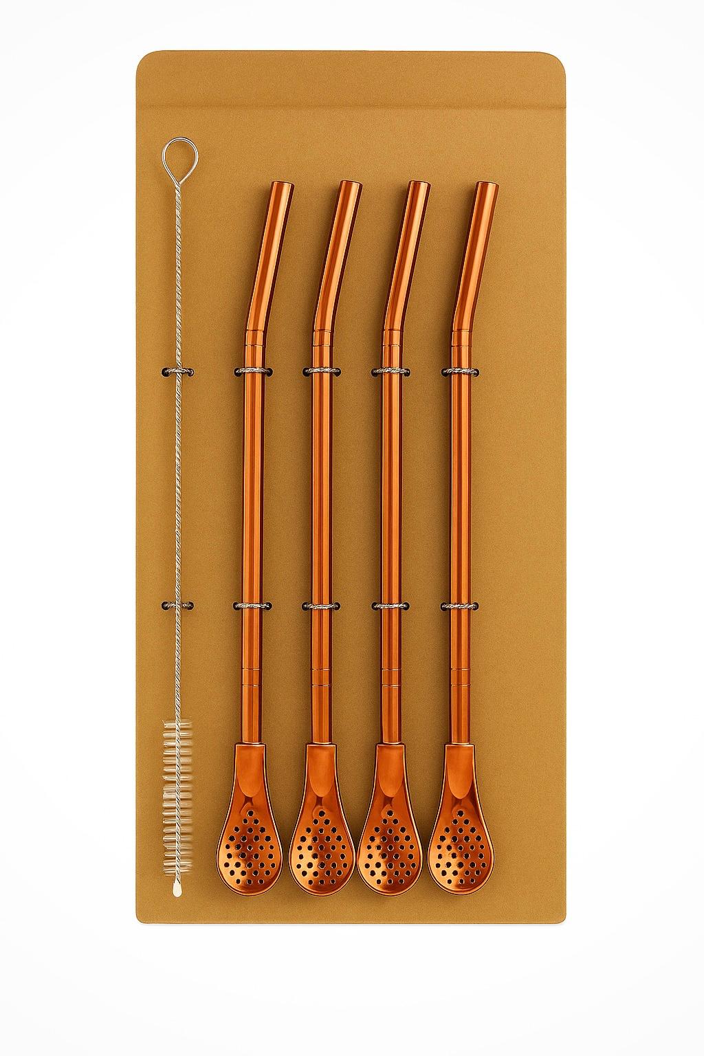 Bombilla Straws Bronze