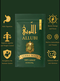ALLUBI – Yerba Mate – 500g ( 1.1Ib )
