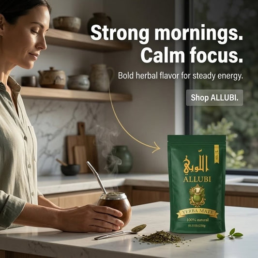 ALLUBI Yerba Mate – 250g (0.55 lb) - ALLUBI YERBA MATE LLC