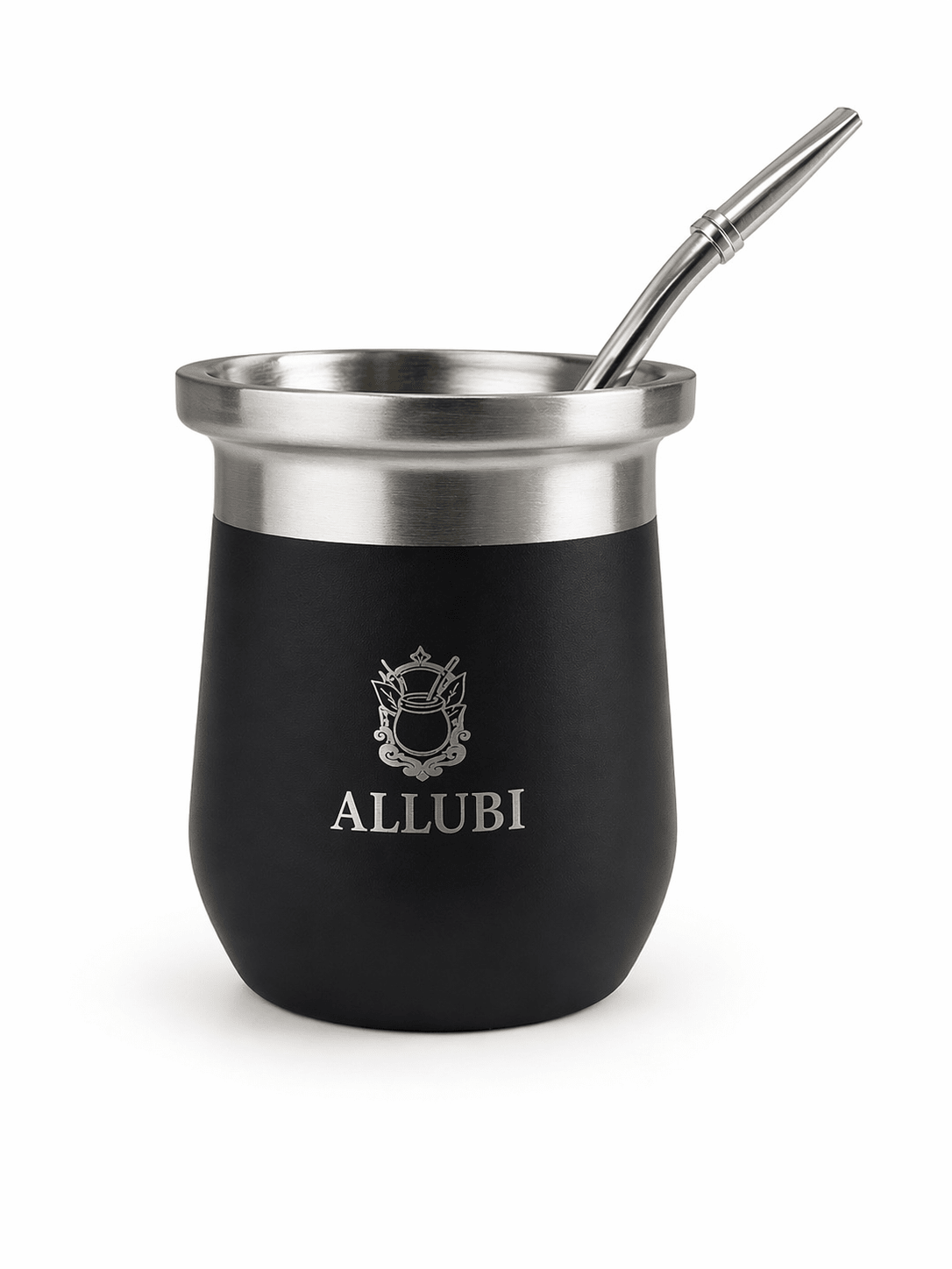 ALLUBI Yerba Mate Set – 1L Thermos, Mate Cup with Bombilla & 250g Yerba Mate - ALLUBI YERBA MATE LLC
