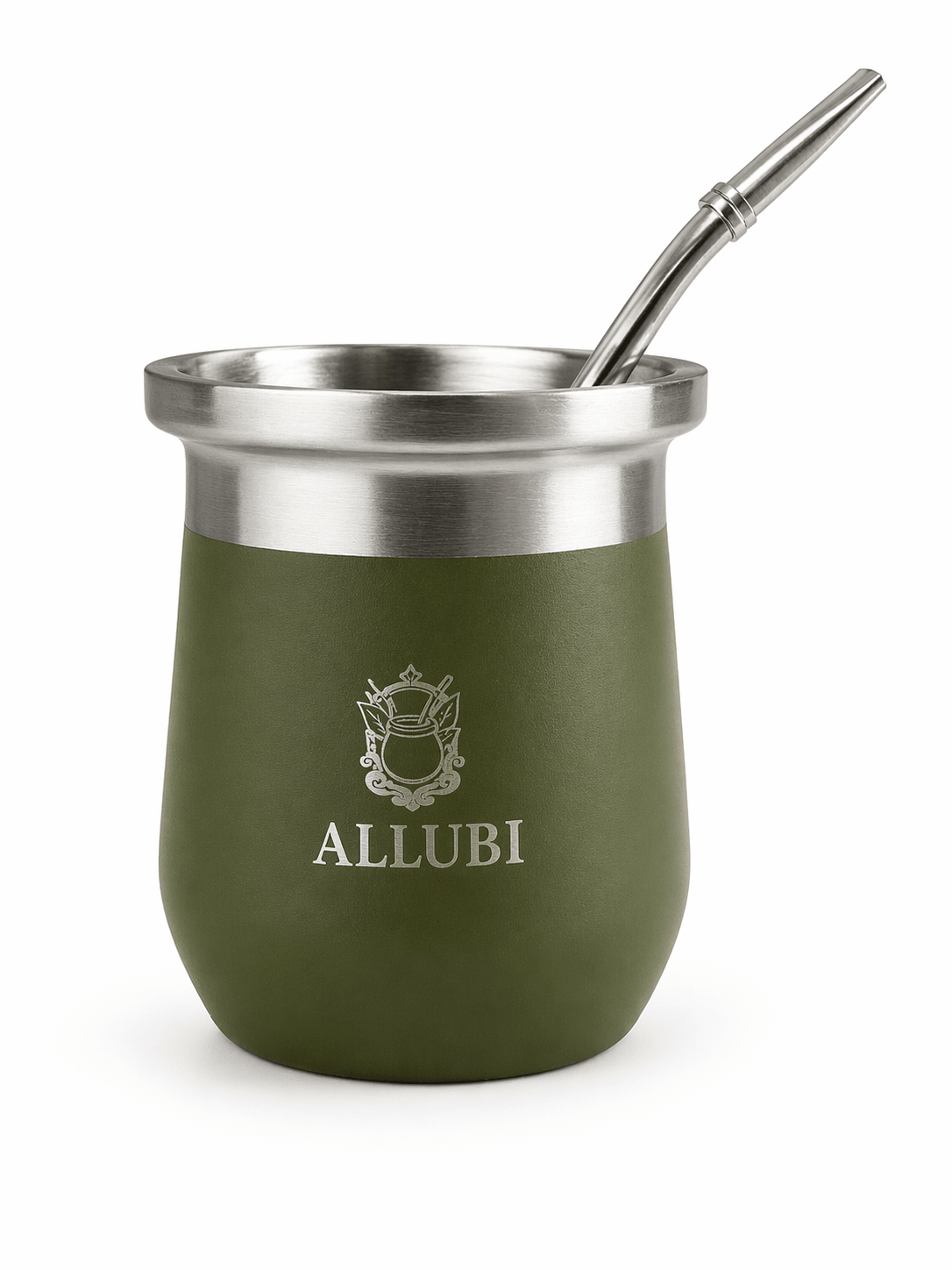 ALLUBI Yerba Mate Set – 1L Thermos, Mate Cup with Bombilla & 250g Yerba Mate - ALLUBI YERBA MATE LLC