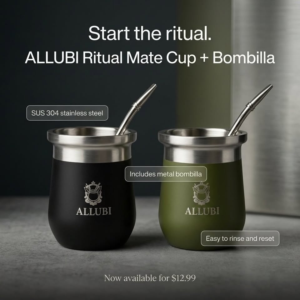Yerba Mate Cup - ALLUBI YERBA MATE LLC